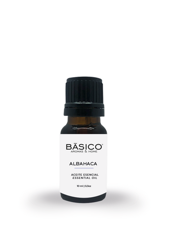 Aceite Esencial Albahaca 10ml.